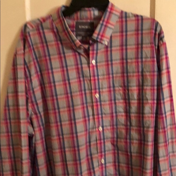 Bonobos Standard Fit Button Down Shirt Men’s XX-Large/Long Multi Color Check - Picture 3 of 6